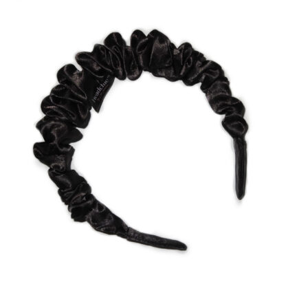 Black Silky Satin Headband ⋆ Headchie Hair By Lana Summer